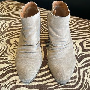Franco Sarto suede booties
